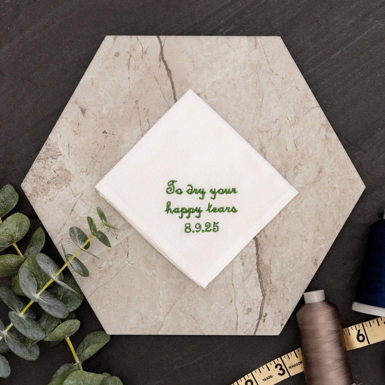 Happy Tears Handkerchief {for men} - Image 2