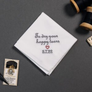 Heart Happy Tear Handkerchief {men's}