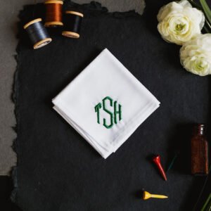 Alternative view of Monogrammed Handkerchief 3pack {Diamond}