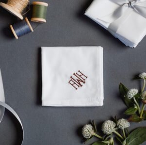 Alternative view of Monogrammed Handkerchief 3pack {Elegant}