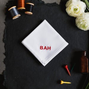 Alternative view of Monogrammed Handkerchief 3pack {Minigram}