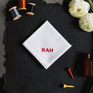 Monogrammed Handkerchief 3pack {Minigram}